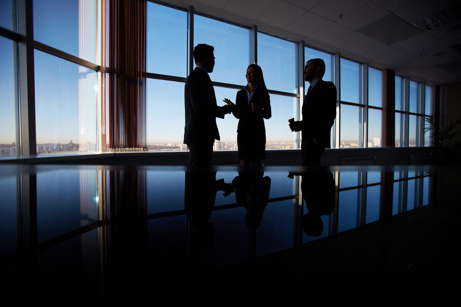 Workplace investigation interview in a Denver office